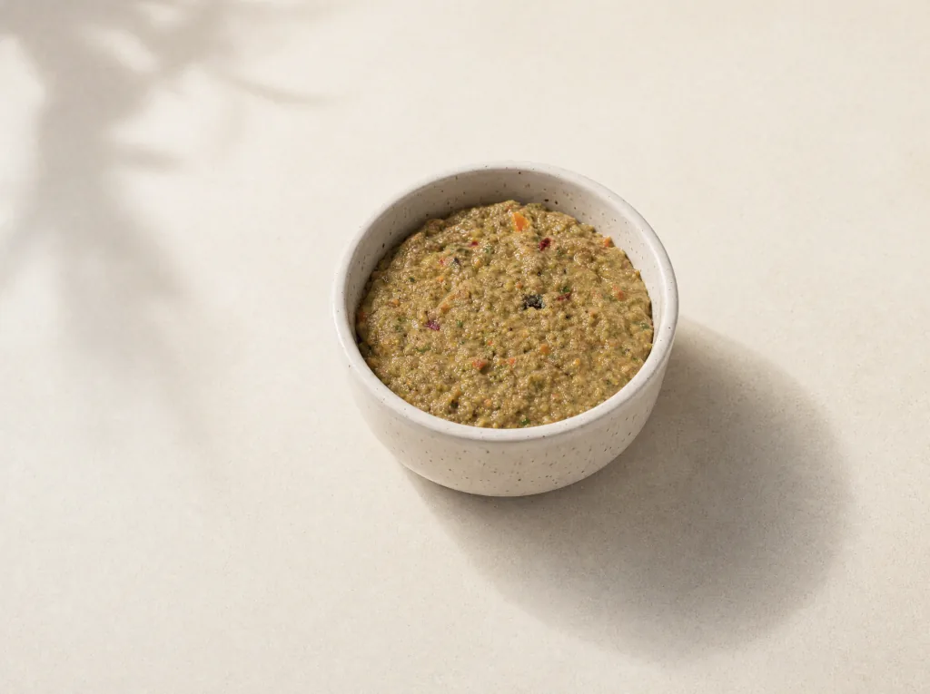 A prepared bowl of Ember ready to serve.